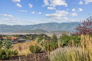 View of mountain backdrop
