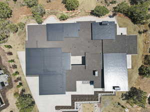 Aerial overview of property's location