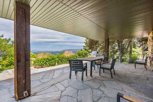 View of patio / terrace featuring outdoor dining space