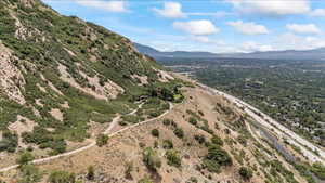 View of mountain background