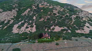 View of mountain background