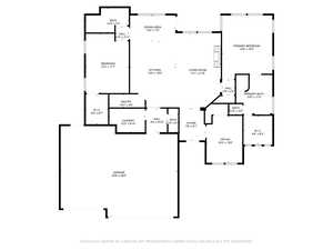 View of floor plan / room layout