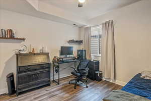 Bedroom 4 with LVP floors