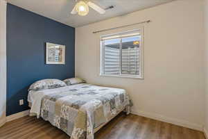 Bedroom 5 with LVP floors