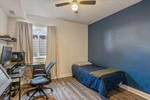 Bedroom 4 with LVP floors