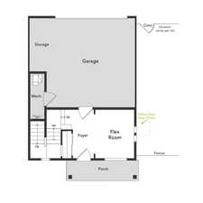 View of floor plan / room layout
