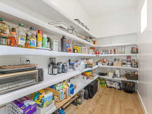 View of storage area