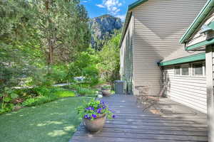 Incredible Mountain View from front porch.