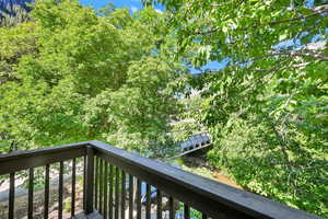 View from primary bedroom deck.