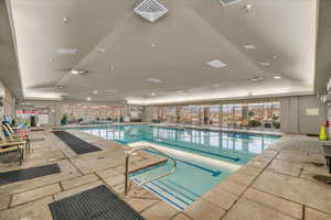 View of indoor community pool