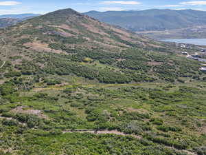 View of mountain background