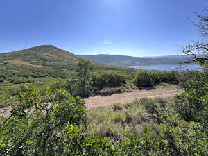 View of mountain background