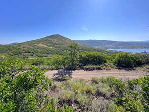 View of mountain backdrop