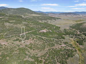 View of mountain backdrop