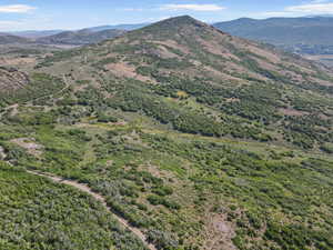 View of mountain background