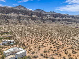 View of mountain backdrop. Looking Southeast