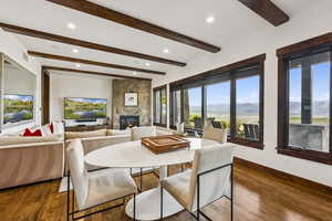 Lower Level dining area