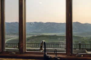 View from kitchen sink