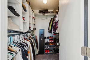 Primary Suite walk-in closet