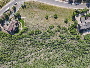 Aerial view of property and surrounding area