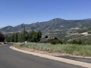View of mountain backdrop