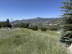 View of mountain backdrop