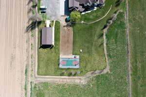 Aerial view of property's location