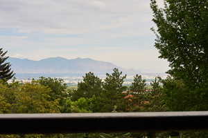View of mountain backdrop