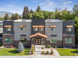 View of property featuring a mountain view
