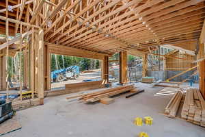 Miscellaneous room with concrete flooring