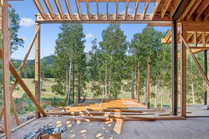 View of patio featuring a pergola