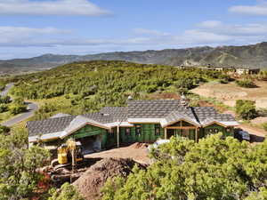 View of mountain backdrop