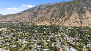View of mountain background