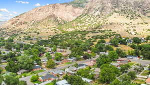 Aerial view of mountains