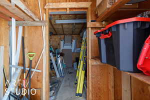 View of storage room