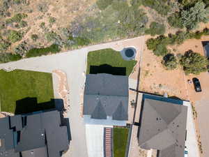 Aerial view of property's location