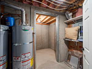 Utilities with water heater