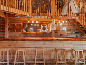 View of bar