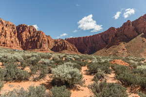 View of mountain background
