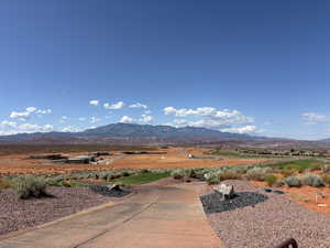 View of mountain backdrop