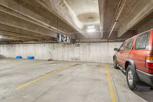 View of parking garage