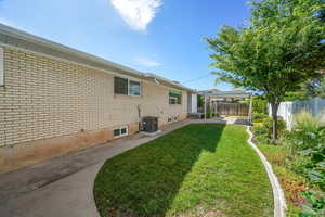 View of yard featuring a patio area