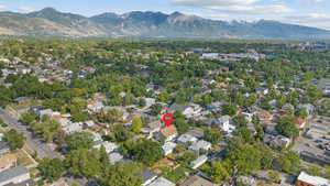 View of property location featuring a mountainous background