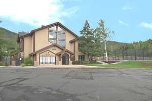 Club house with parking