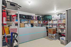 View of storage room