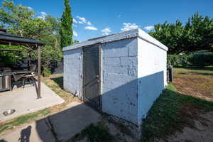 View of shed