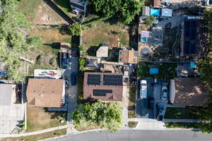Aerial overview of property's location
