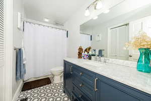 Remodeled bathroom #2 on main level