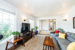 Living room to entry