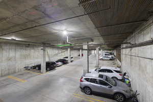 View of parking garage